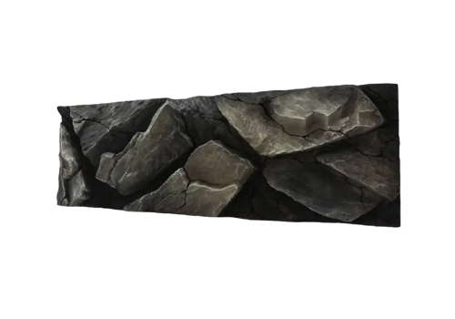 A 4 - Slim Rocky Aquarium Background